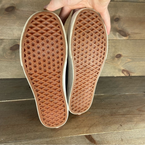 vans old skool womens size 7 shoes black athletic skate sneakers - Picture 7 of 8